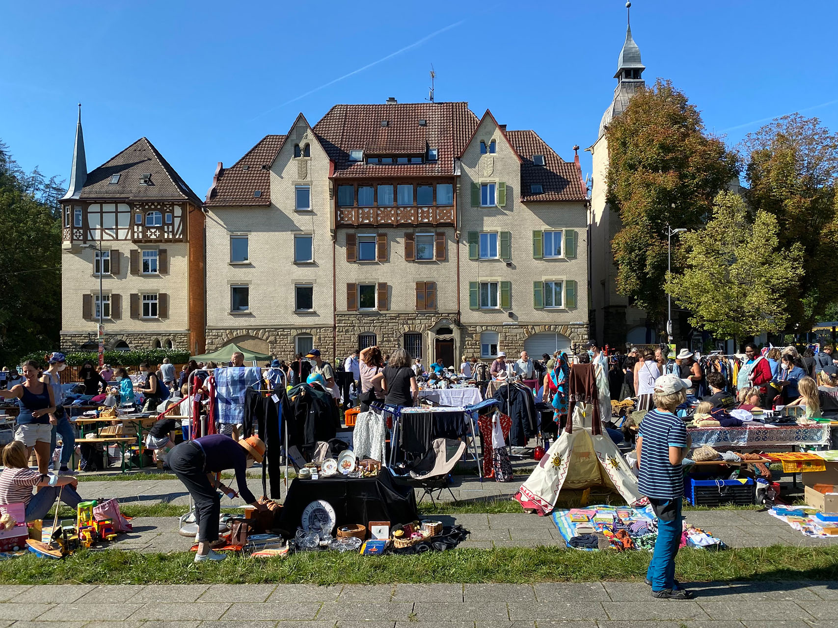 Stadtteilinitiative Stuttgart Nachbarschaftsflohmarkt 3 Nachbarschafts Flohmarkt 2021