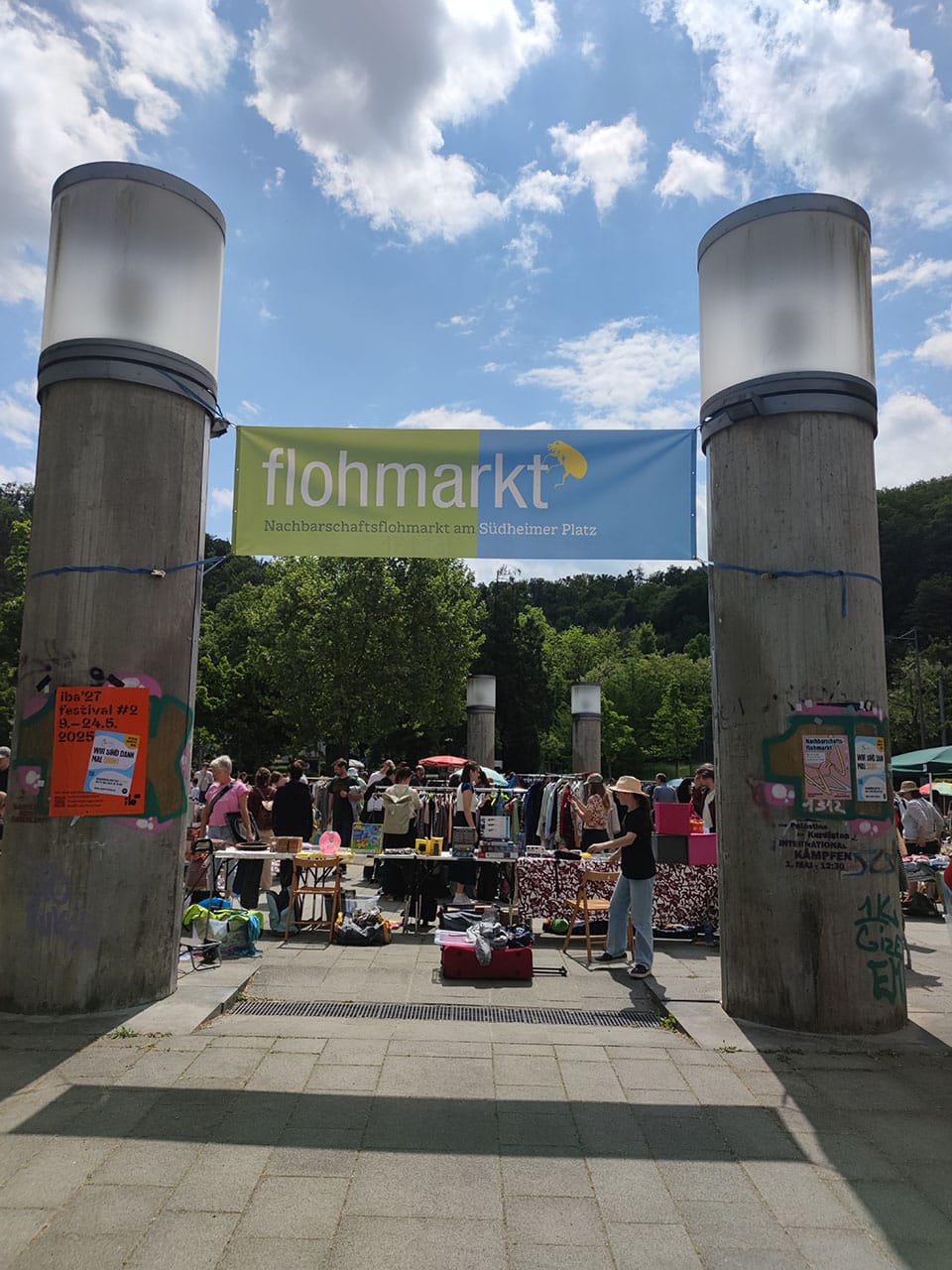 Stadtteilinitiative Stuttgart Nachbarschaftsflohmarkt IMG 20250517 124759