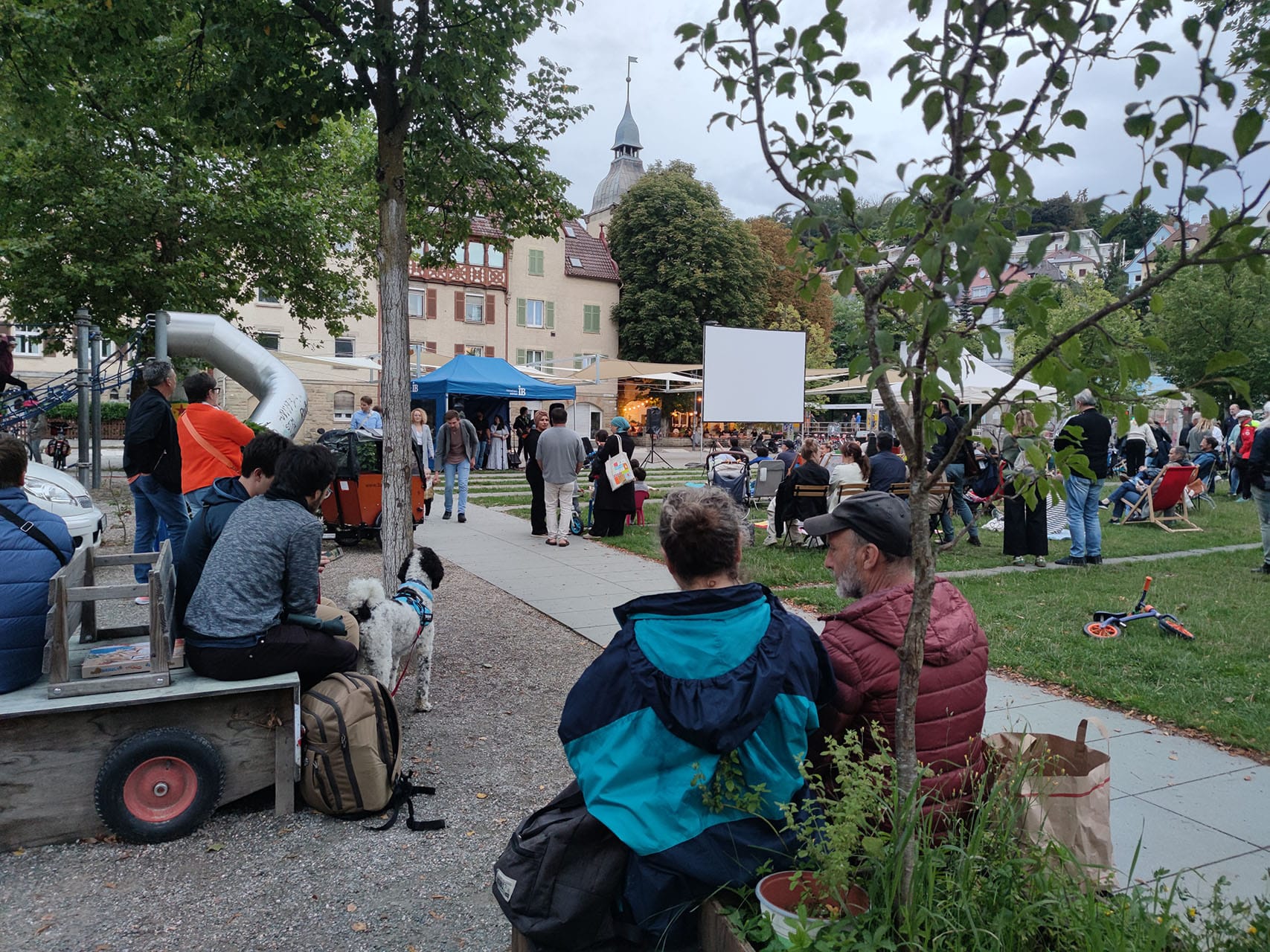 Stadtteilinitiative Stuttgart Open Air Kino IMG 20250801 204616