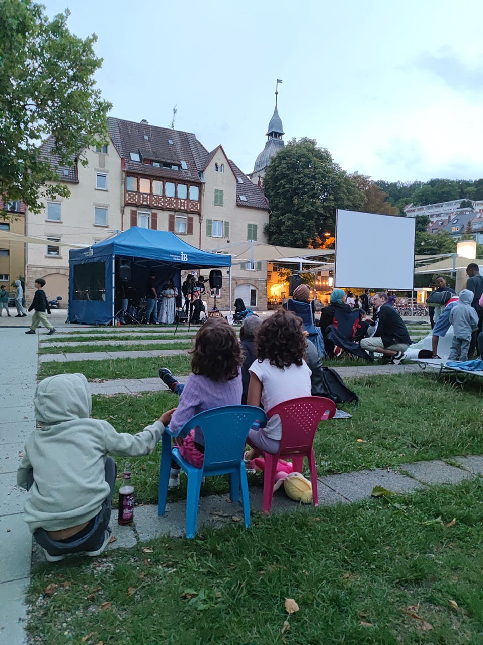 Stadtteilinitiative Stuttgart Open Air Kino IMG 20250801 210328