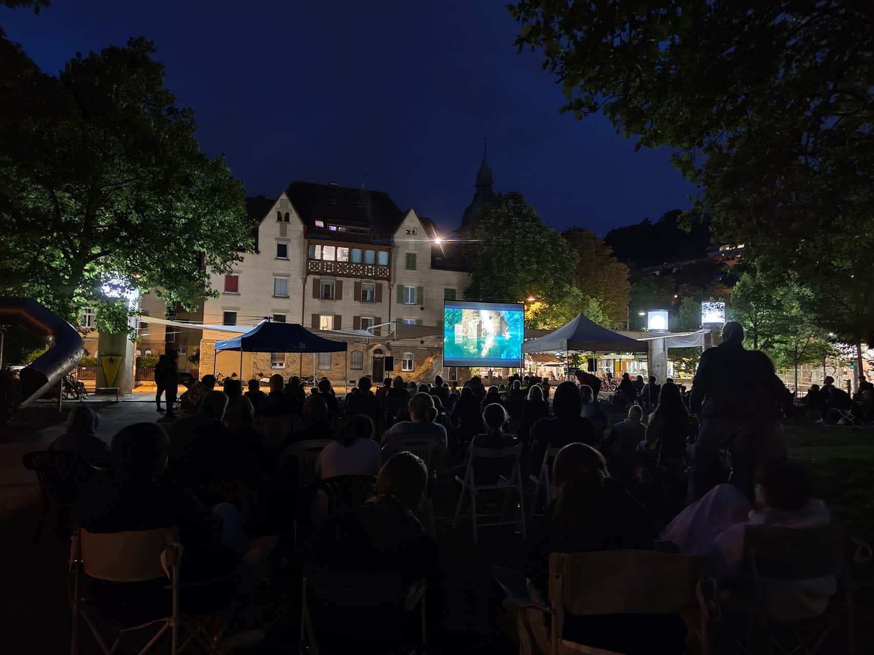 Stadtteilinitiative Stuttgart Open Air Kino IMG 20250801 220028