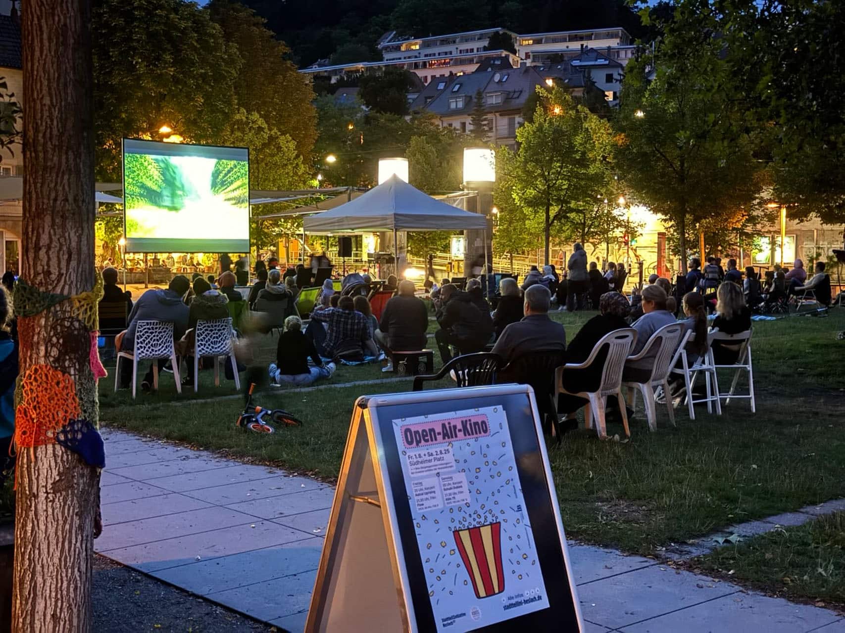 Stadtteilinitiative Stuttgart Open Air Kino IMG 3152