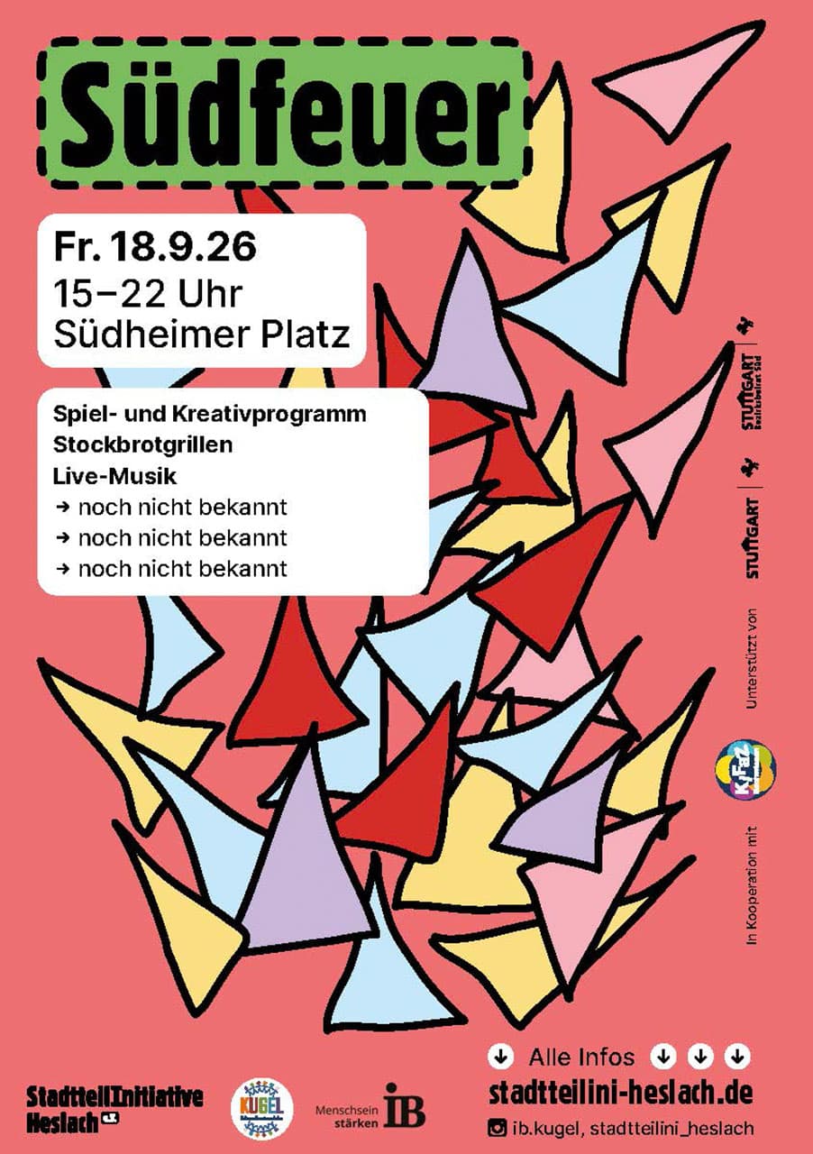 Stadtteilinitiative Stuttgart Suedfeuer 178 Stadtteil Initiative Heslach Suedfeuer Flyer A5 PROD