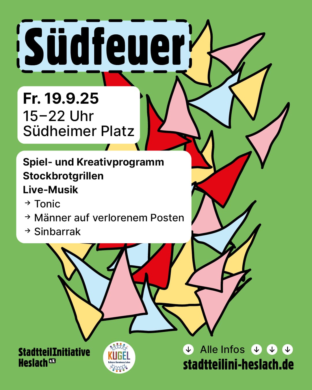 Plakat Suedfeuer